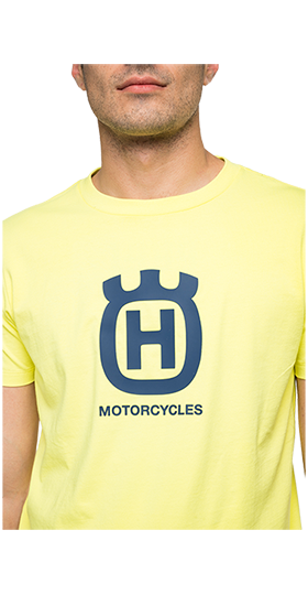 オーガニックコットン Tシャツ REPLAY FOR HUSQVARNA 詳細画像